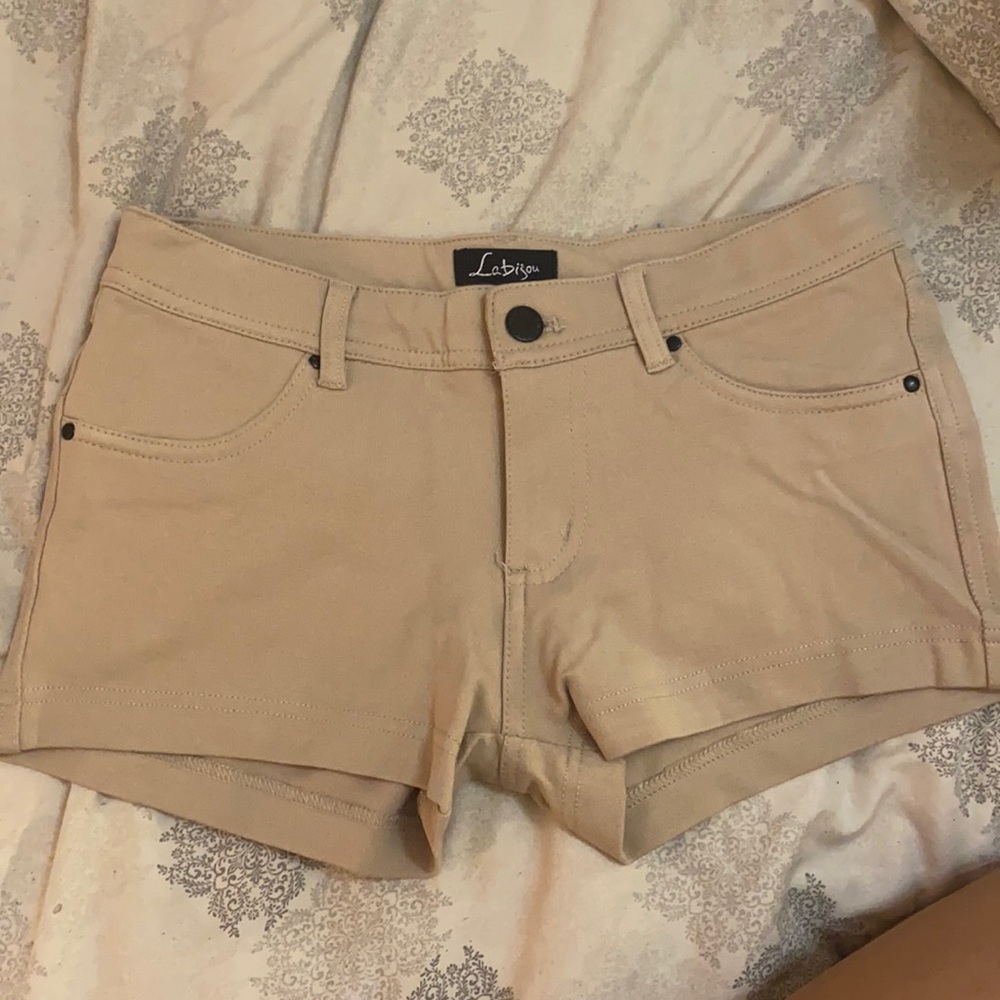 Khaki brown shorts